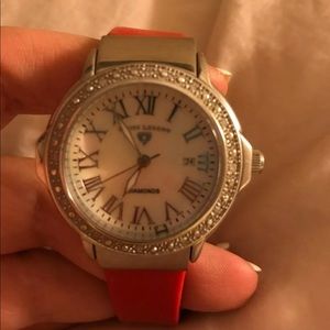 Swiss legend diamond watch